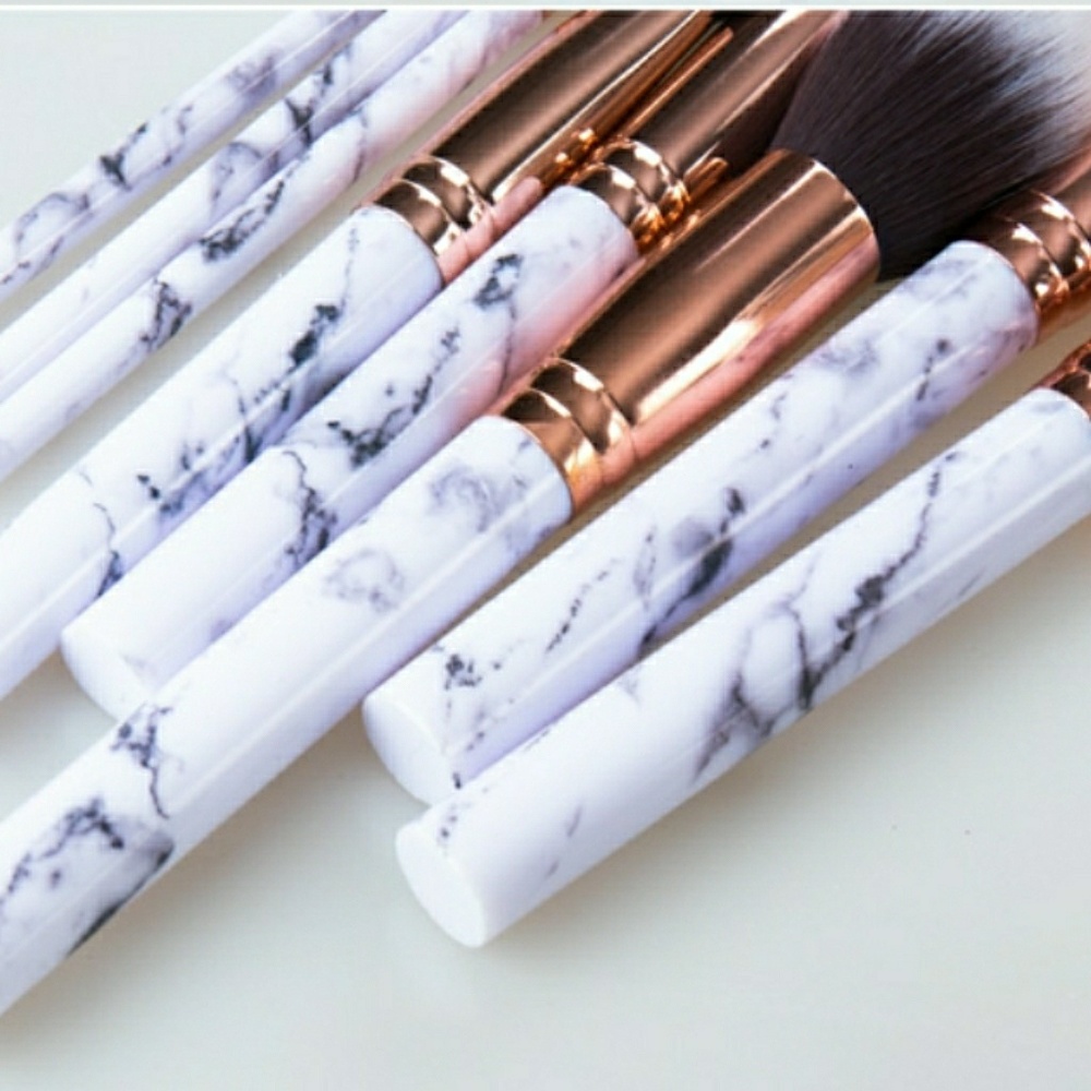 Marble Makeup Brushes